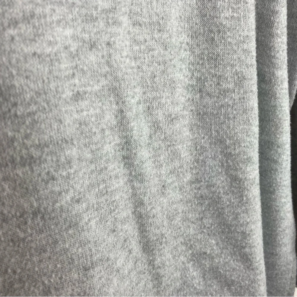 Lucky Brand S Small Basic Turtle Neck Top Gray Lightweight Stretch High Low Hem - Picture 8 of 8